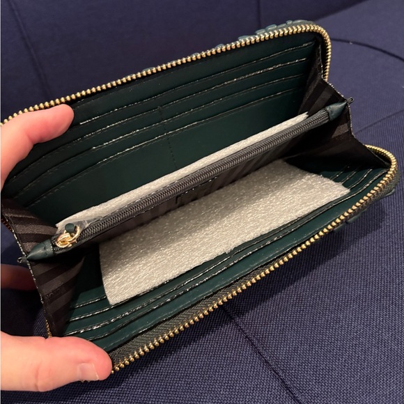 Victoria's Secret Teal Quilted Bag and Wallet Set - Picture 4 of 4